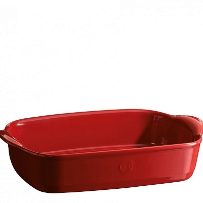Форма для запекания, лазаньи Emile Henry прямоугольная малая, 29x19 см, гранат 43866 купить