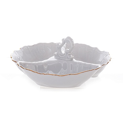 Менажница 25см "Бернадот белый 311011" 21635 купить