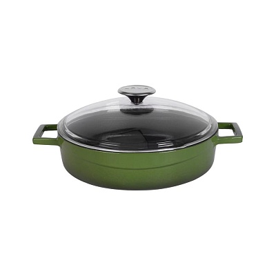 Сотейник со стеклянной крышкой LAVA Green 28 см 74878 купить
