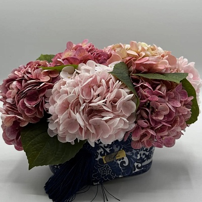 Ароматизированный букет гортензии "Hydrangeas" розовые Côte Noire 85382 купить