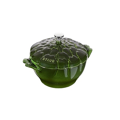 Кокот "Артишок", 22 см, 3.0л, зеленый базилик Staub 56471 купить