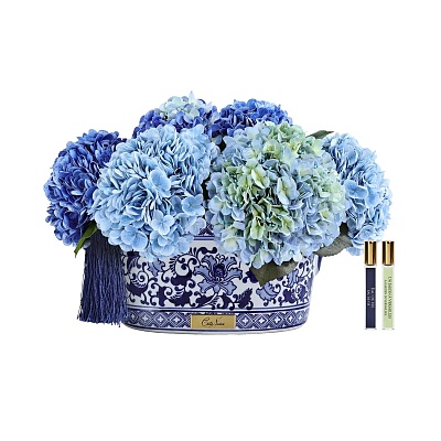 Ароматизированный букет 50см."Hydrangeas" синий Côte Noire 85383 купить