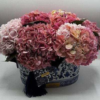 Ароматизированный букет 50см."Hydrangeas" розовый Côte Noire 77707 купить