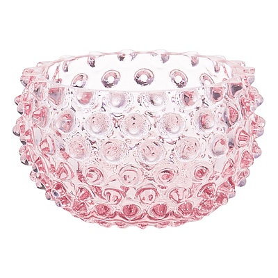 Ваза для конфет 11,5см."Hobnail Tapas" розовая 75069 купить