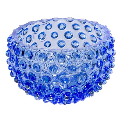 Ваза для конфет 11,5см."Hobnail Tapas" голубая 75066 купить