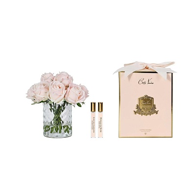 Ароматизированный букет "Champagne Pink" розовый Côte Noire 85351 купить